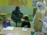 Prosinec 2014 Mikuláš ve třídě 